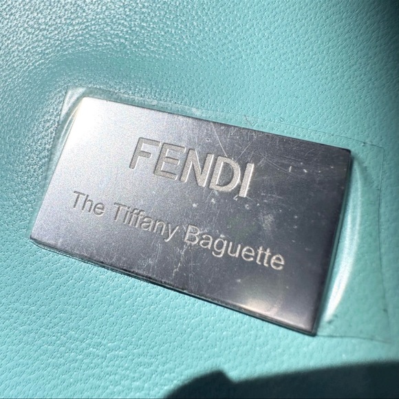 Fendi Tiffany & Co. Silk Satin Baguette - Picture 12 of 16